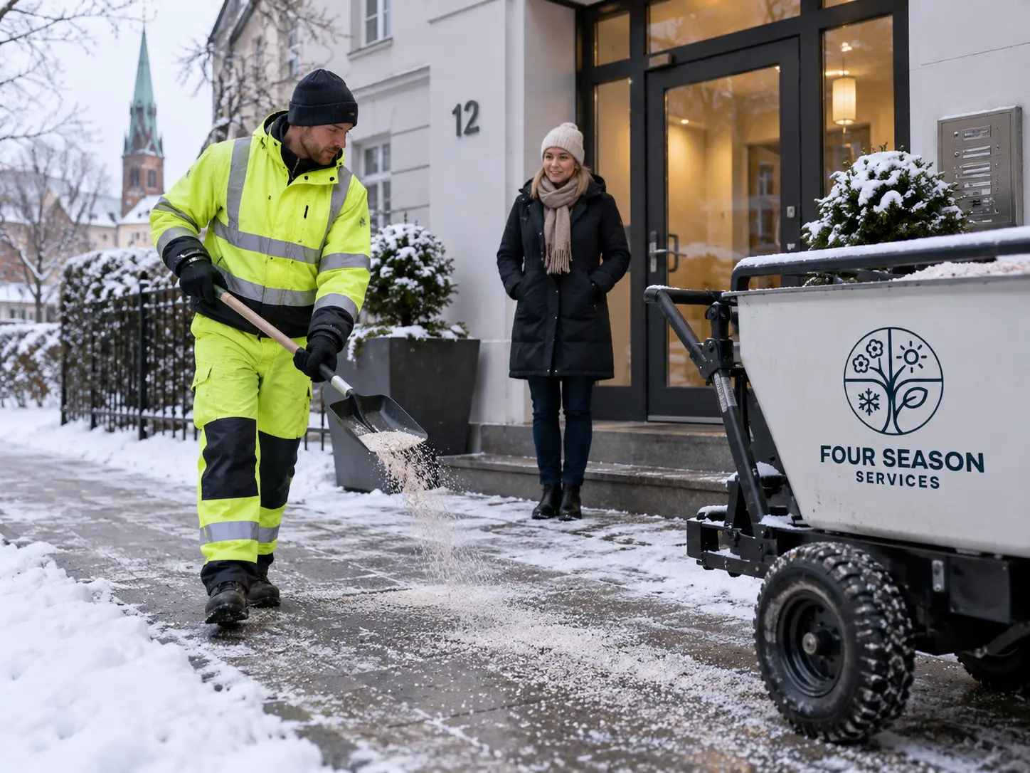 03 - Sturz bei Eis und Schnee - Wer haftet beim Winterdienst