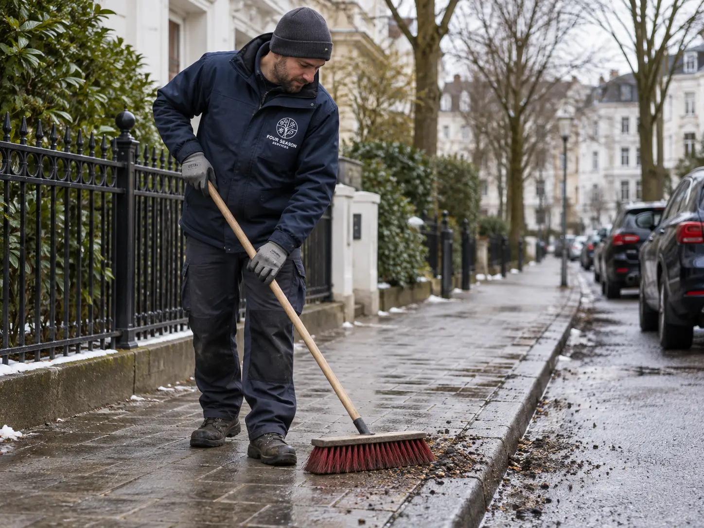 05 - Streugut nach dem Winter entfernen - Wann muss Splitt in Hamburg weg